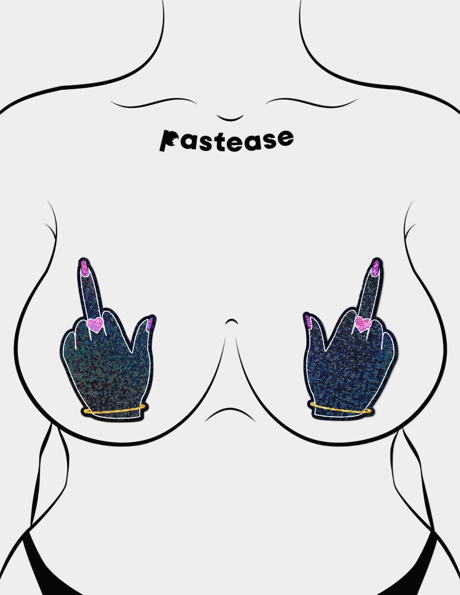 Middle Finger Nipple Covers - Image 3