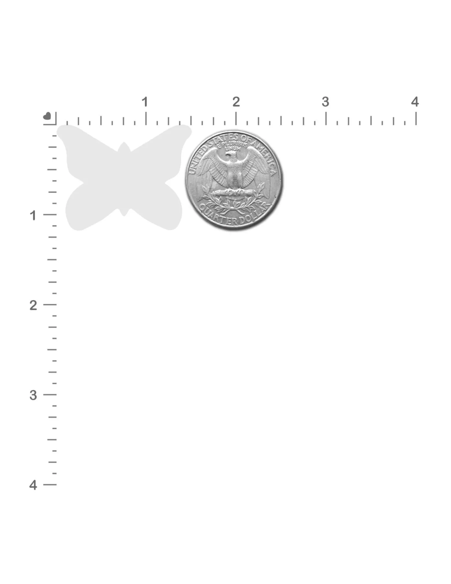10 Mini Silver Glitter Butterfly Nipple Covers - Image 5