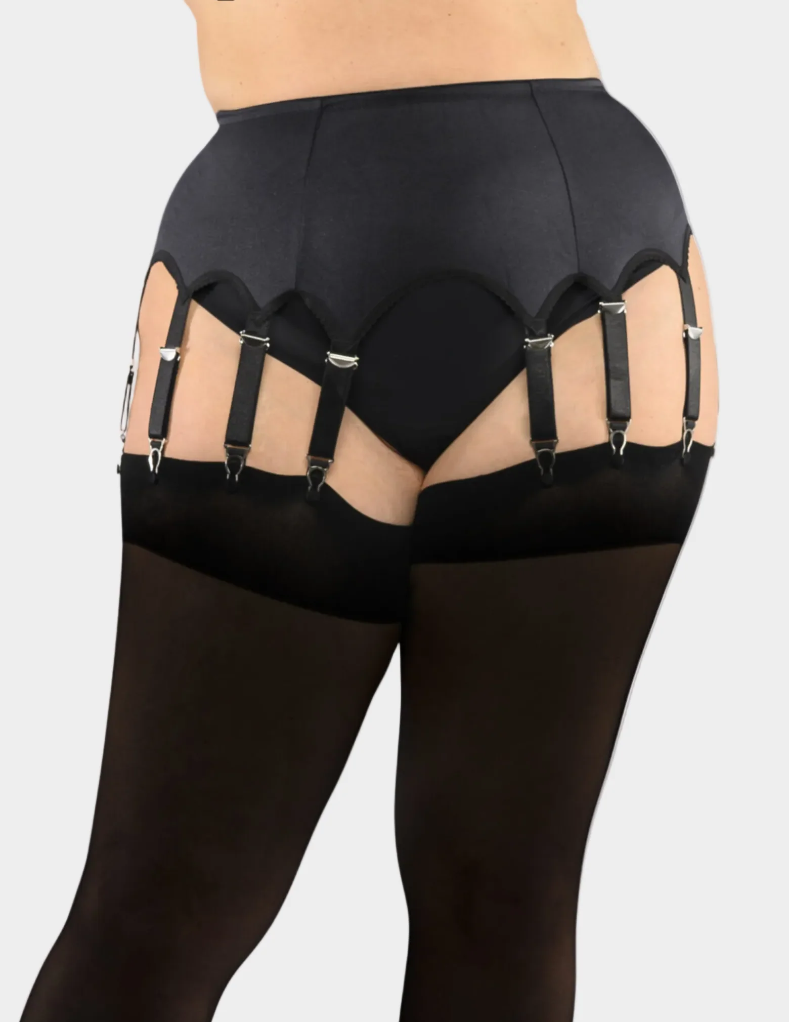 Satin Garter Belt