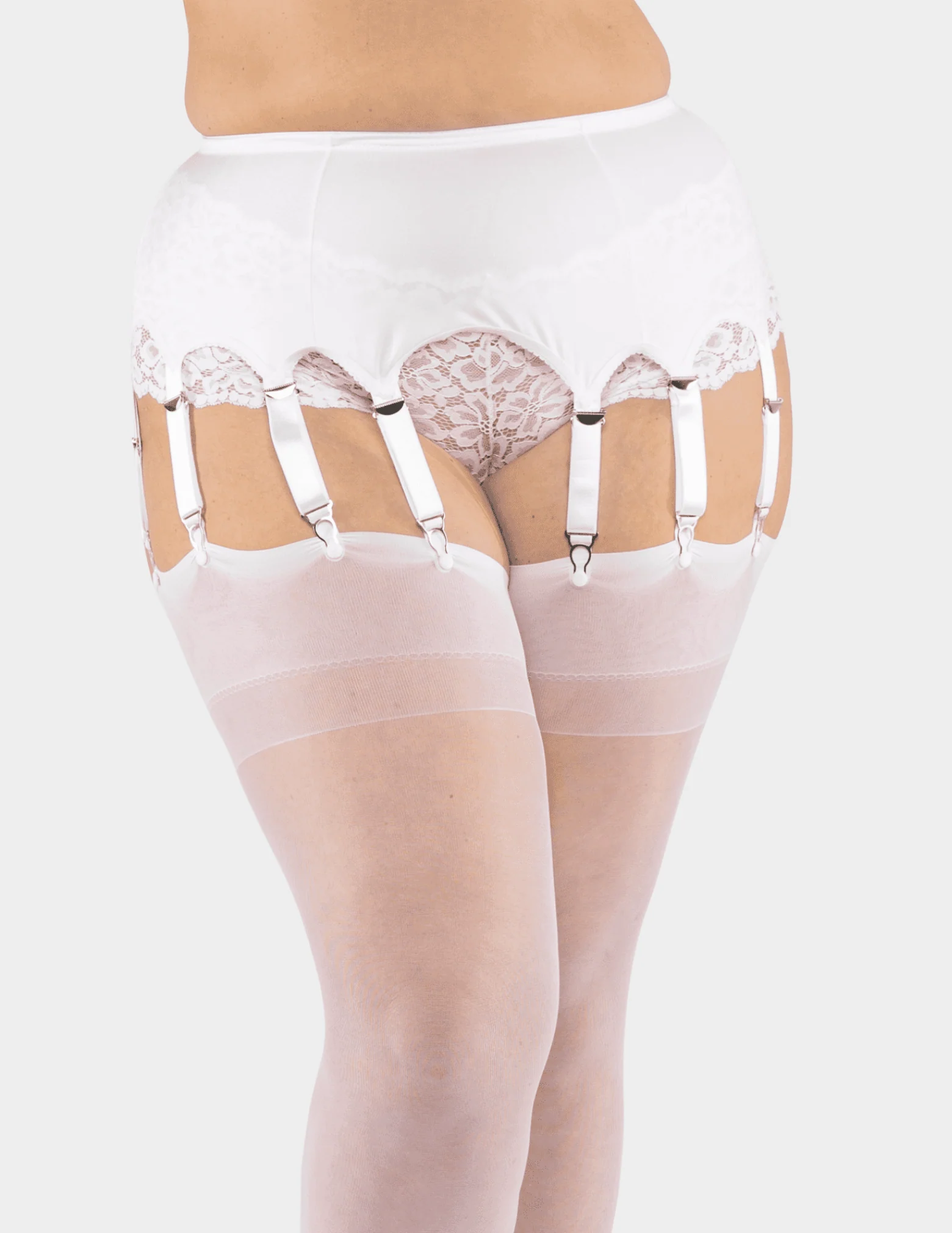 Satin Garter Belt